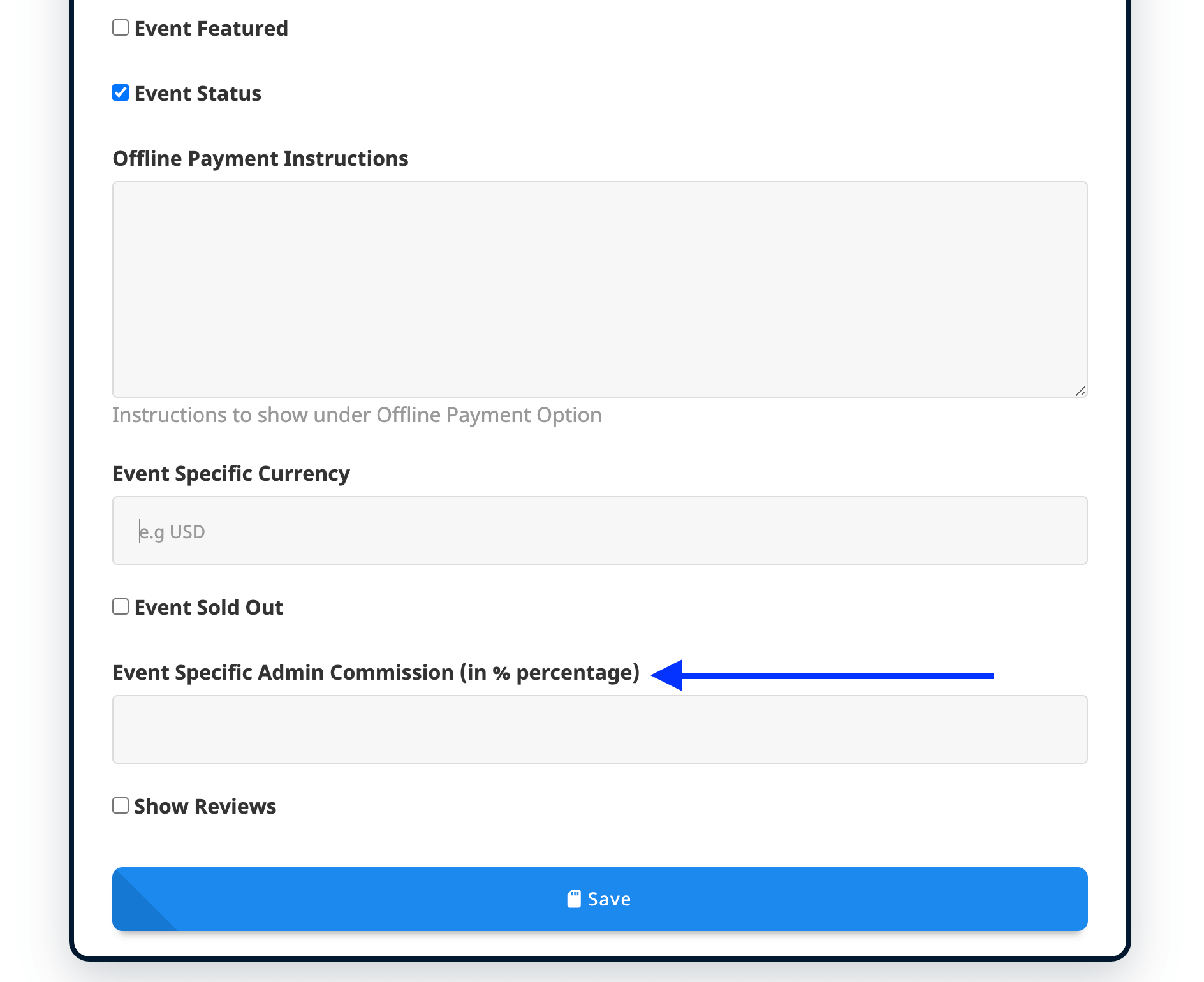 event-specific-admin-commission event-specific-admin-commission