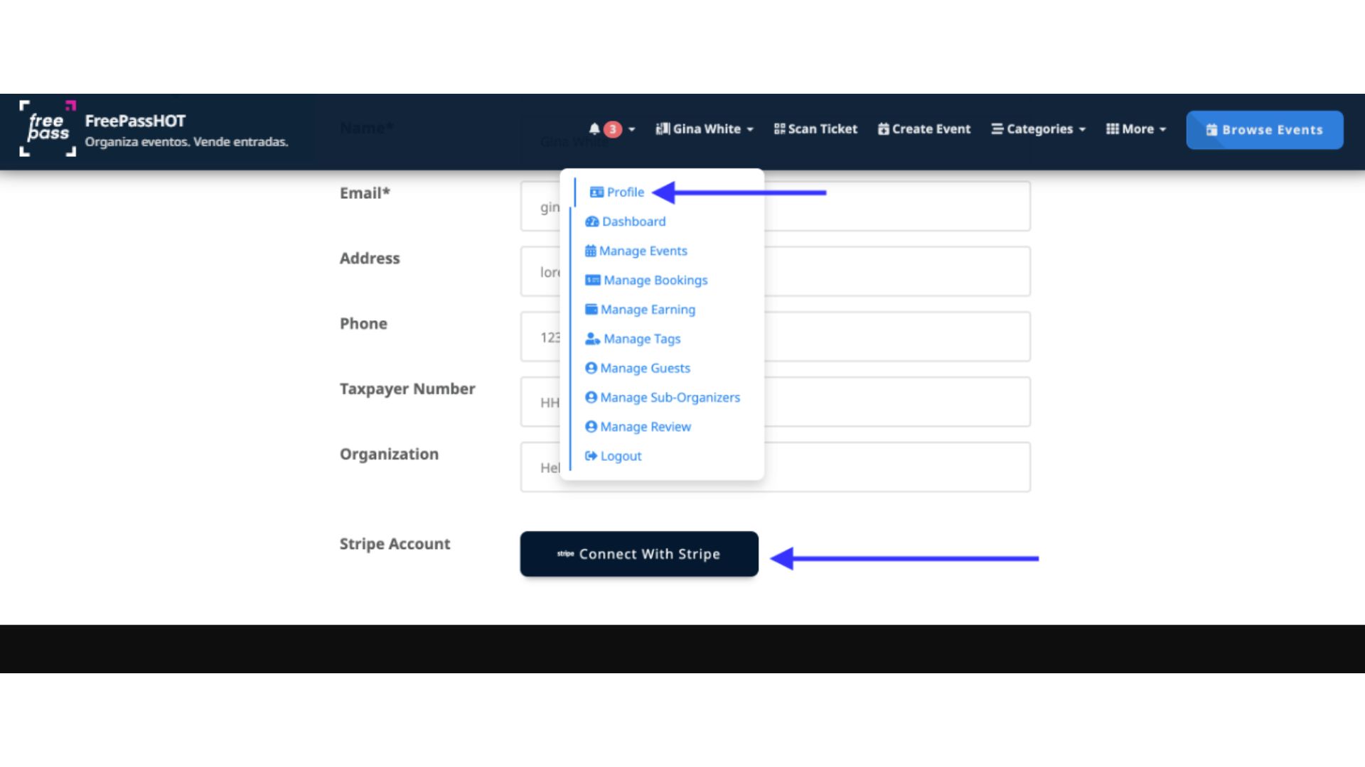 stripe-direct-organizer-connect